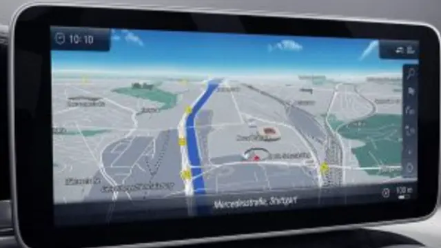 Mercedes COMAND -karttapäivitys